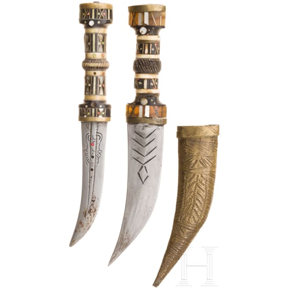 Two Syrian daggers, 19th/20th century