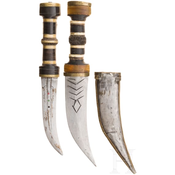 Two Syrian daggers, 19th/20th century