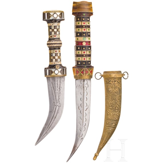 Two Syrian daggers, 19th/20th century