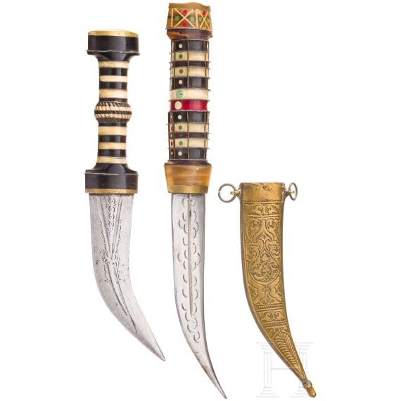 Two Syrian daggers, 19th/20th century
