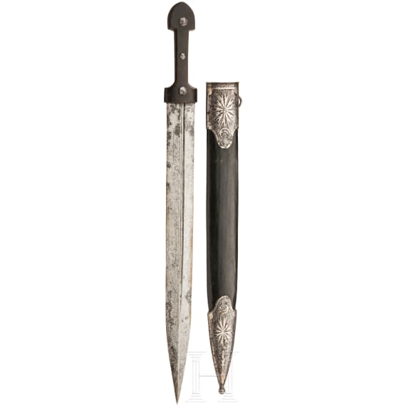 A Caucasian kinjal, dated 18.11.1906