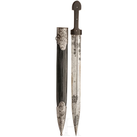A Caucasian kinjal, dated 18.11.1906