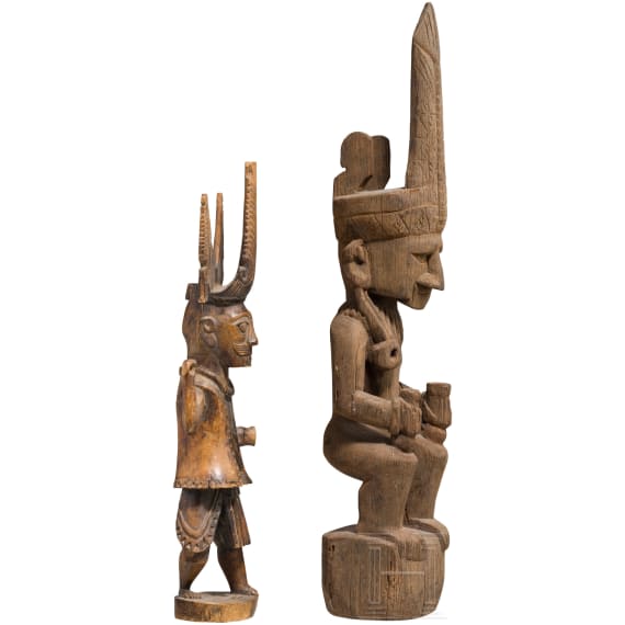 Zwei Ahnenfiguren, Nias
