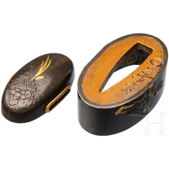 A Fuchi Kashira, end of Edo period