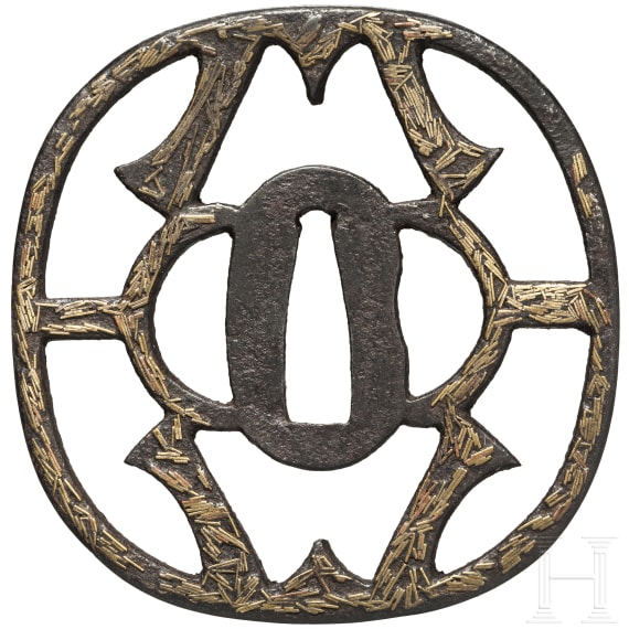 A tsuba, Japan, ca. 1650