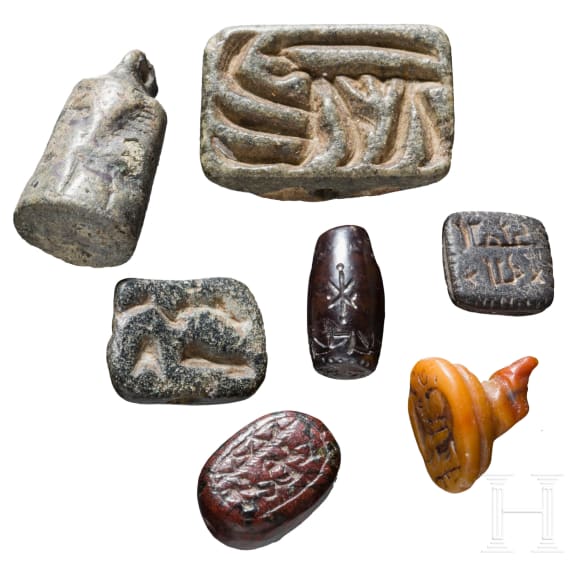 Seven stone seals, Ancient Near Eastern to Early Islamic