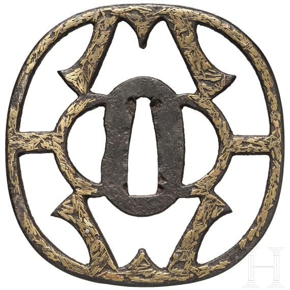 A tsuba, Japan, ca. 1650