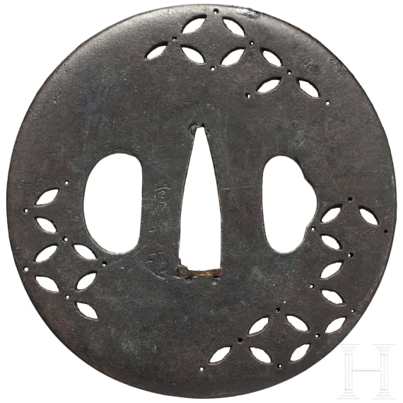 A tsuba, Japan, ca. 1700