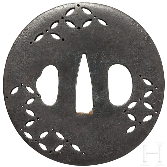 A tsuba, Japan, ca. 1700