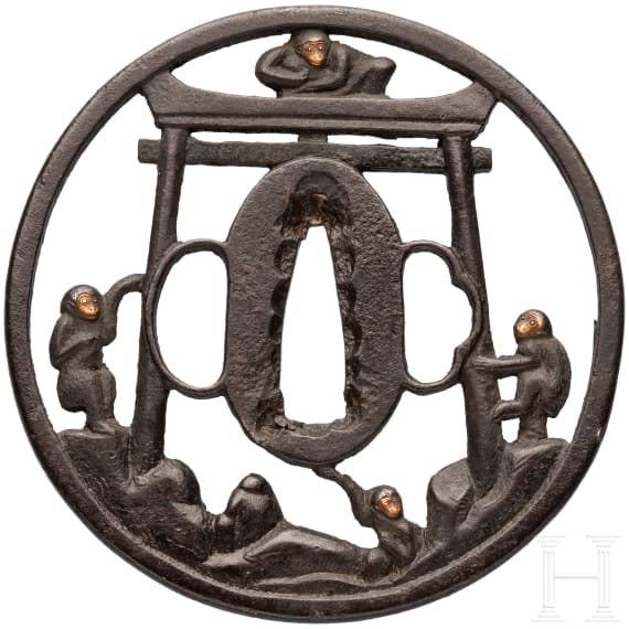 A tsuba, Japan, 18th century