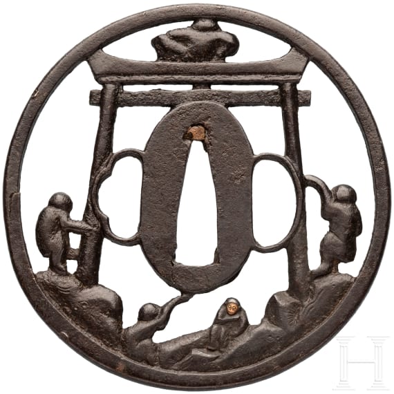 A tsuba, Japan, 18th century