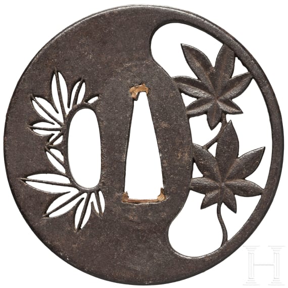 A tsuba, Japan, circa 1800
