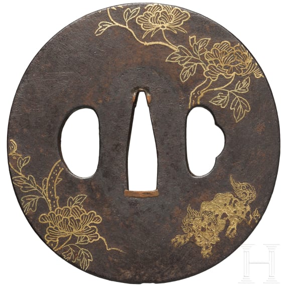 A tsuba, Japan, circa 1800