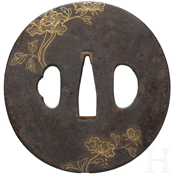 A tsuba, Japan, circa 1800