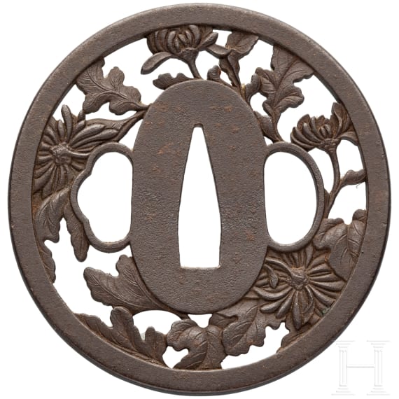 A tsuba, Japan, circa 1800