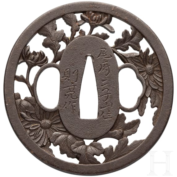 A tsuba, Japan, circa 1800