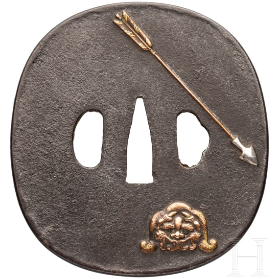 A tsuba, Japan, 2nd half Edo period