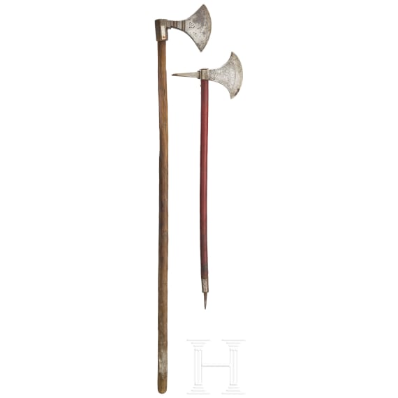 Two Afghan axes, 19th century