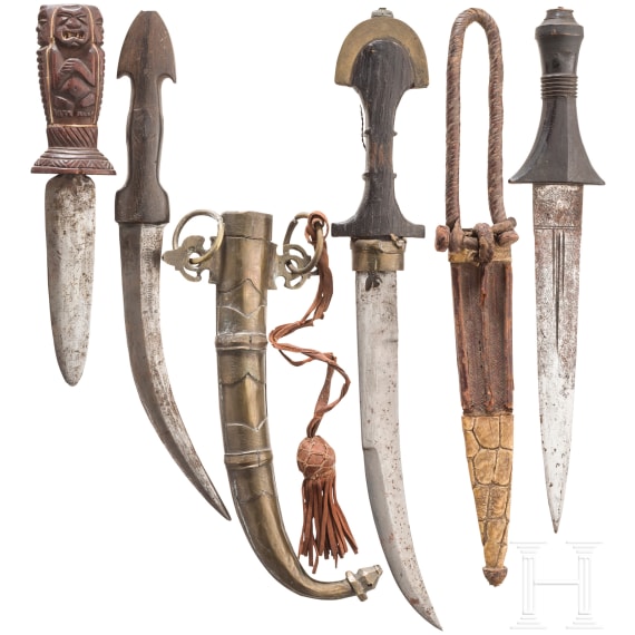Four daggers, Maghreb, 20th century