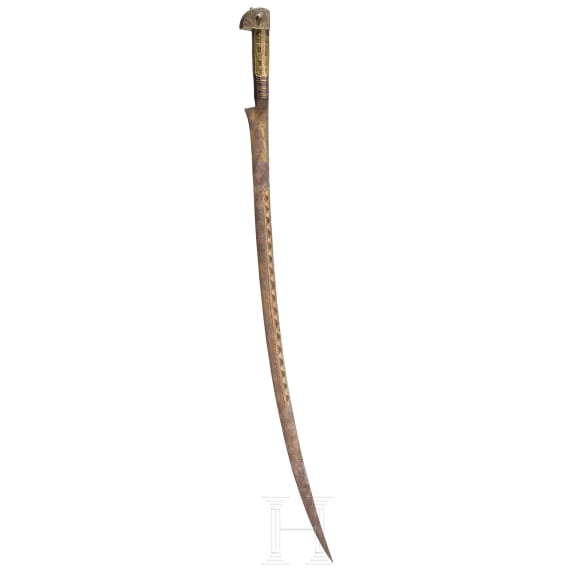 A Moroccan flyssa knives, 19th century