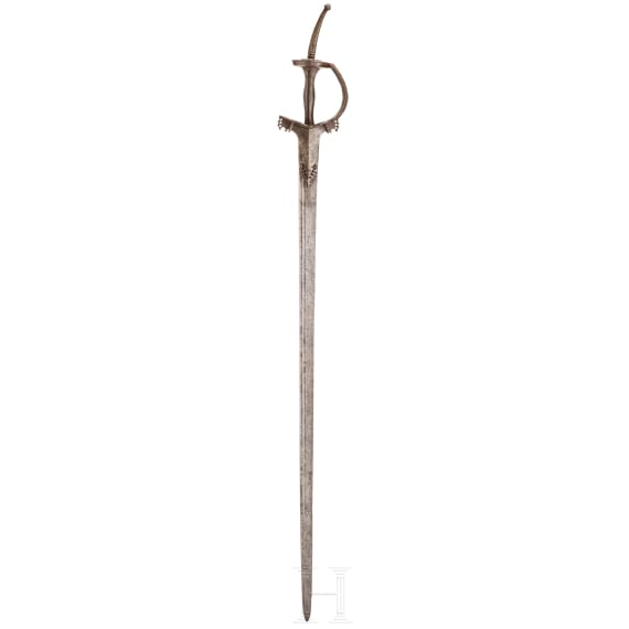 An Indian khanda with an European blade, 18th century