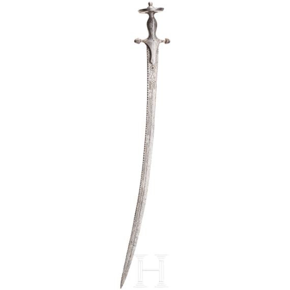 An Indian tulwar, 18th century