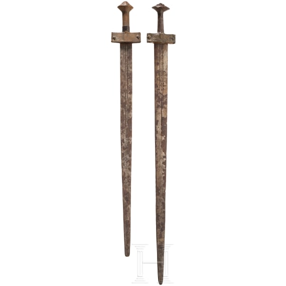 Two swords of the Tuareg, North Africa, 20th century