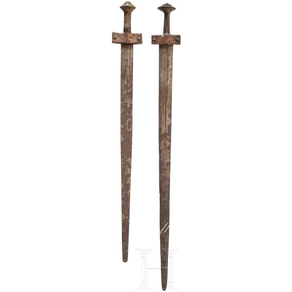 Two swords of the Tuareg, North Africa, 20th century