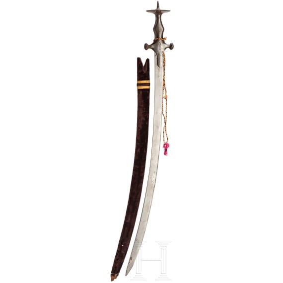 An Indian tulwar, 20th century