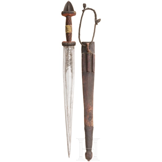 A dagger of the Tuareg, Algeria, circa 1950