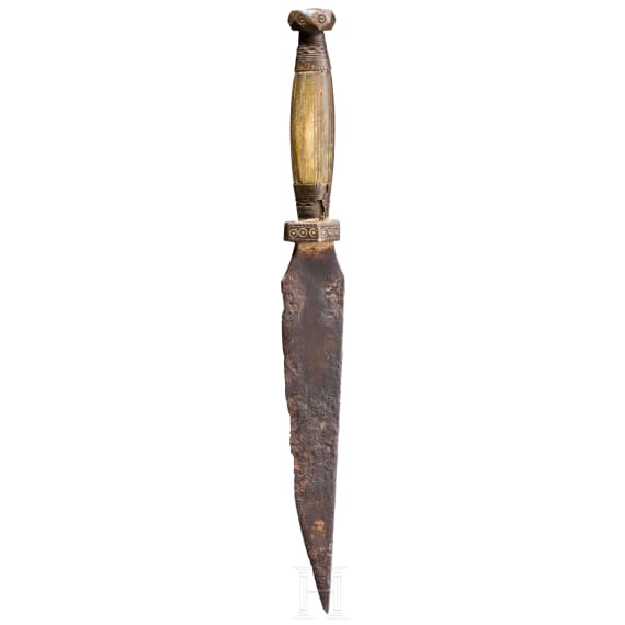 An East African dagger knife, 17th/18th century