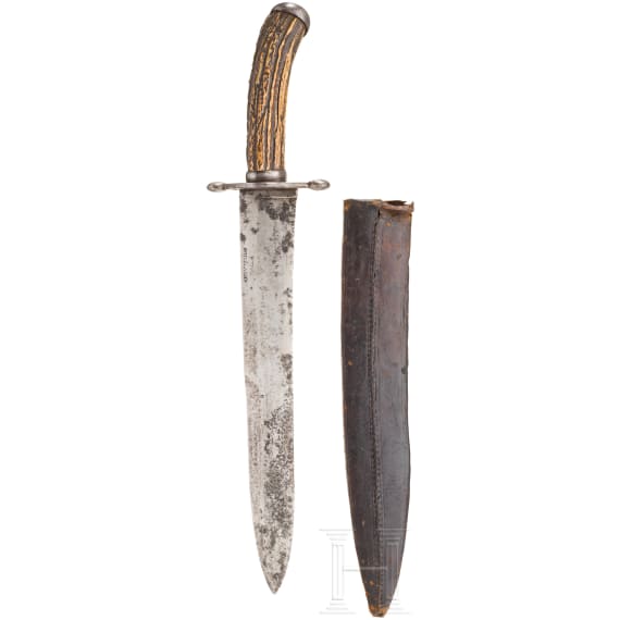 A bowie knife, Arnachellum, Salem, Madras/India, circa 1880