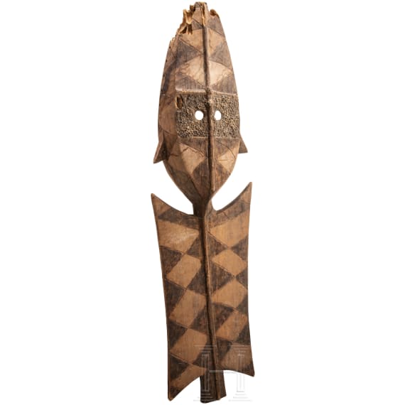 A large wooden mask of the Dogon tribe, Mali