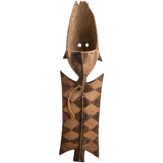 A large wooden mask of the Dogon tribe, Mali