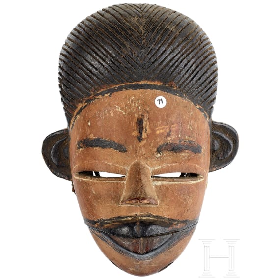 A mask of the Ibibio tribe, Nigeria