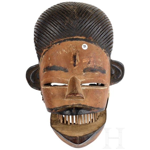 A mask of the Ibibio tribe, Nigeria