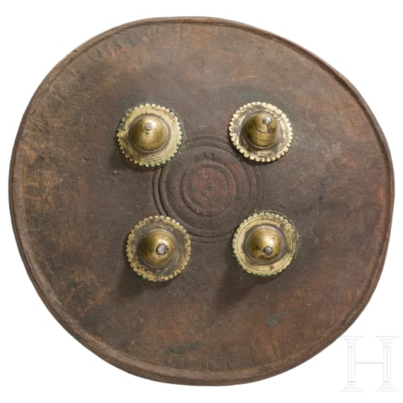 An Indian fist shield, 19th century