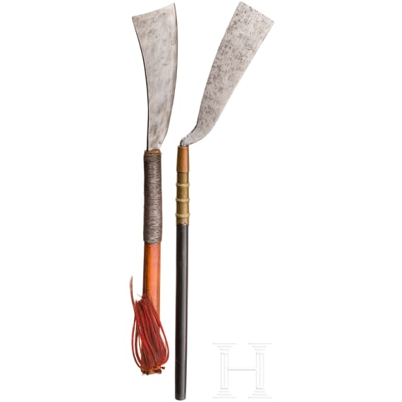 Two axes of the Naga, Northeast India, circa 1900