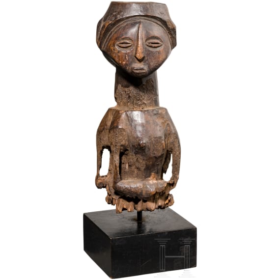 Two headed sculpture of the Hemba tribe, Congo