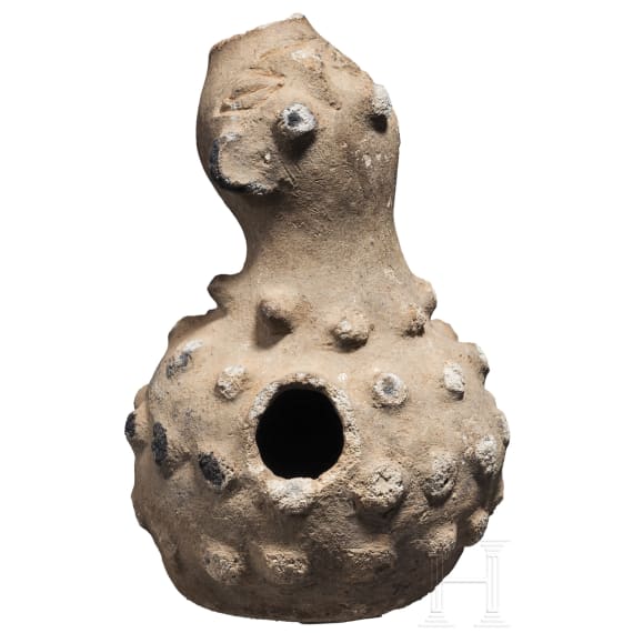 A Nigerian vase in theriomorphic shape