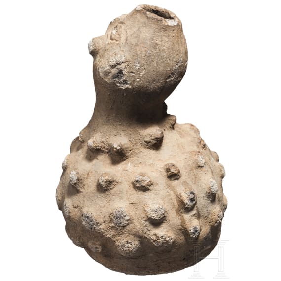 A Nigerian vase in theriomorphic shape