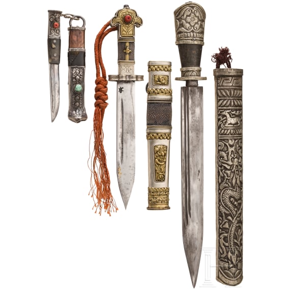 Two dughti and a lothi, Nepal, 20th century