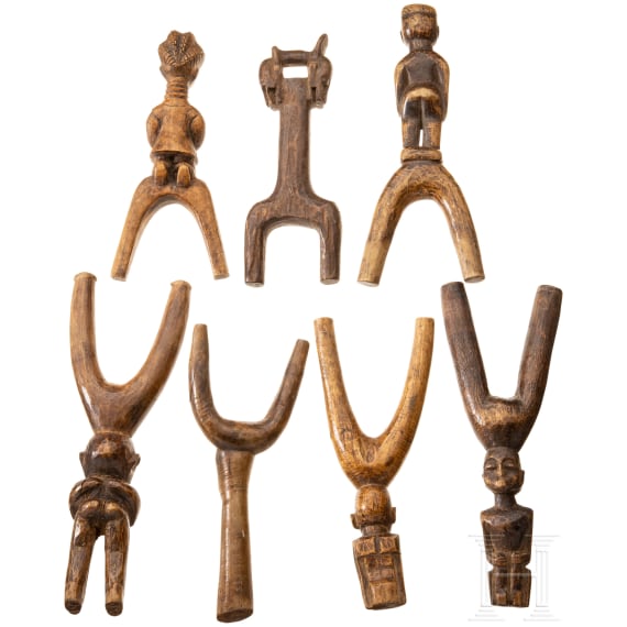 Seven slingshots of the Lobi, Burkina Faso