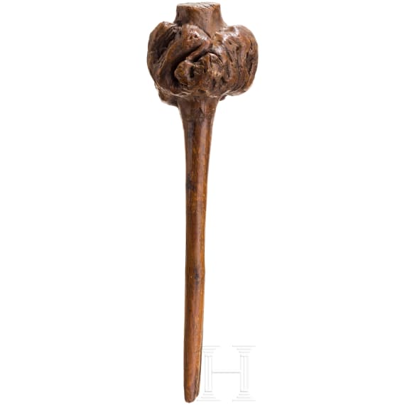 A litter club (I Ula Kobo), Fiji 19th/20th century