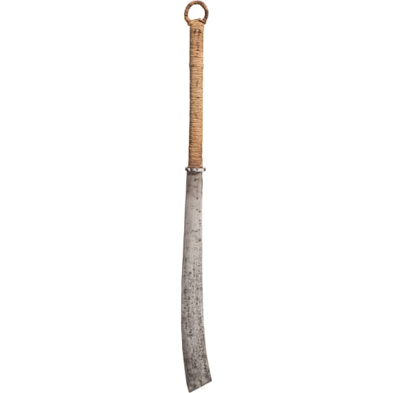 A Chinese executioner's sword, circa 1900