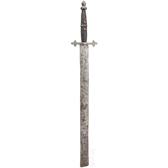 An executioner's sword, Historicism in the style of the 17th century