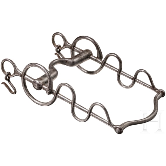 A French/German double bridle, 18th century