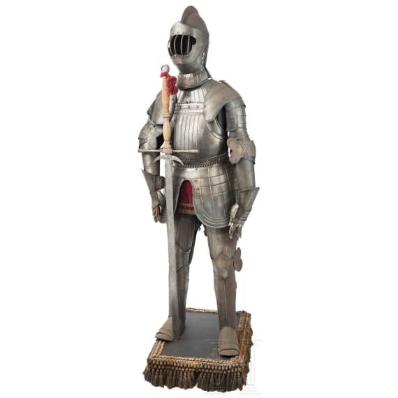 A German decorative armour in Maximilian style, circa 1910/20