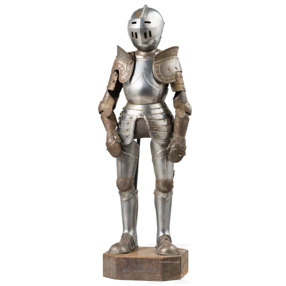 A miniature harness in the style of the 16th century