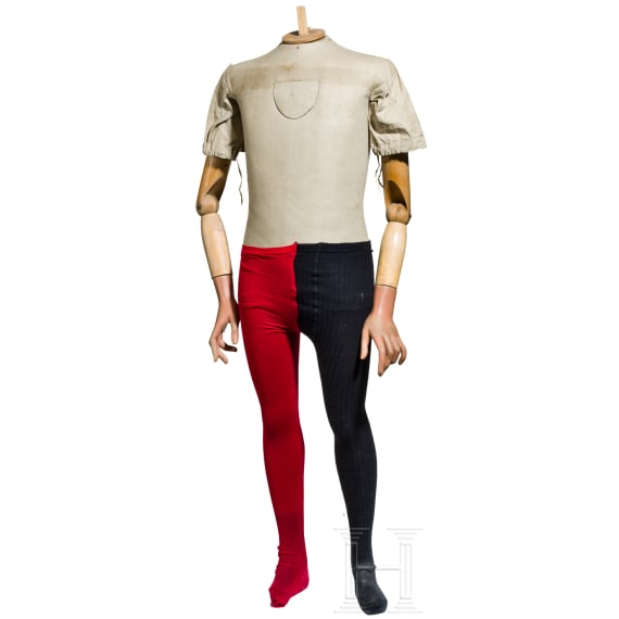 An articulated mannequin for harness or uniforms, 2nd half of the 20th century